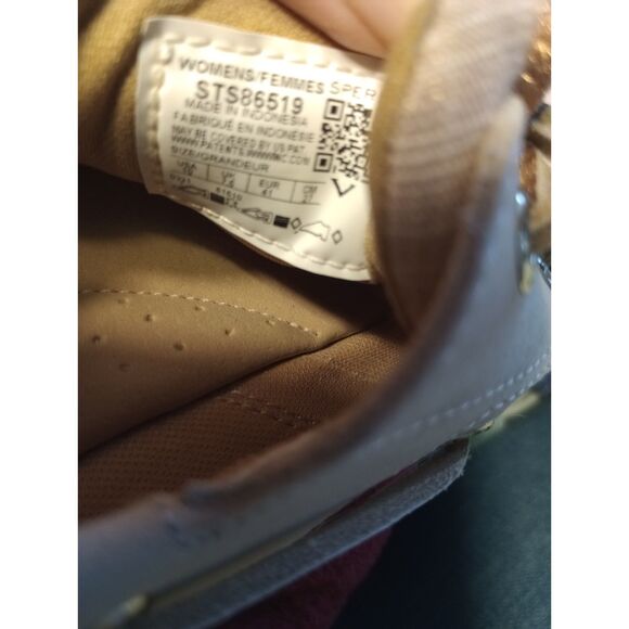 Sperry Top-Sider  Women's Size 10  Pink & Tan Sparkly Boat Shoes - Picture 5 of 5